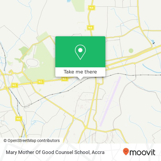 Mary Mother Of Good Counsel School map