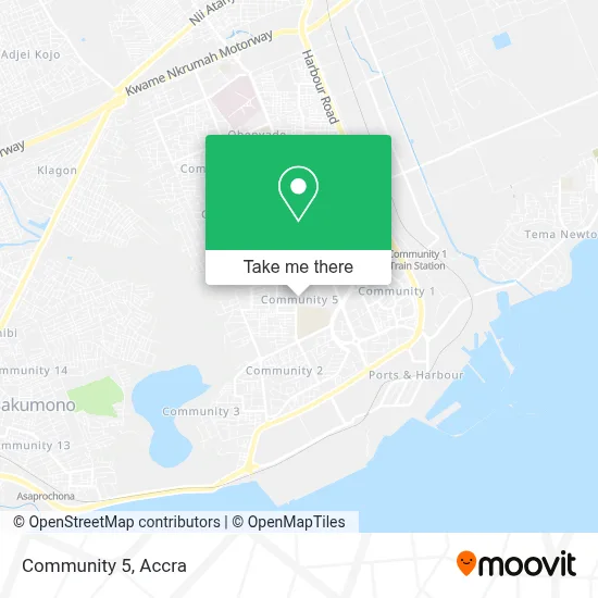 Community 5 map