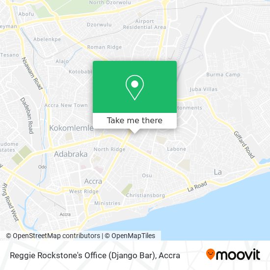 Reggie Rockstone's Office (Django Bar) map