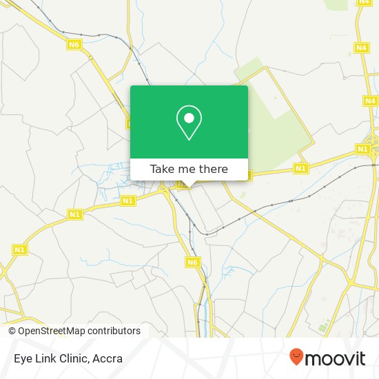 Eye Link Clinic map