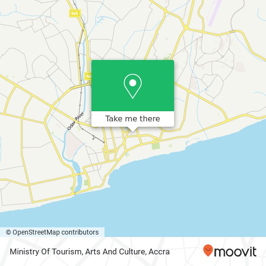 Ministry Of Tourism, Arts And Culture map