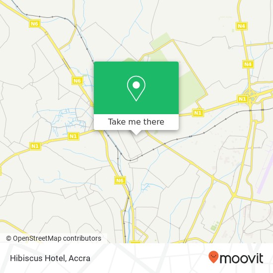 Hibiscus Hotel map