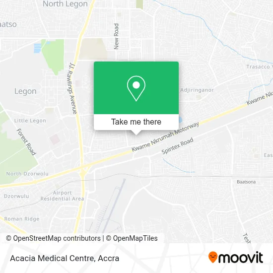 Acacia Medical Centre map
