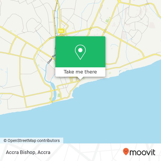 Accra Bishop map
