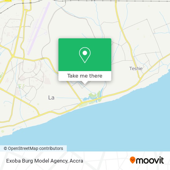 Exoba Burg Model Agency map