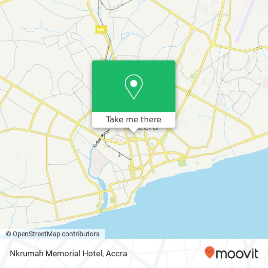 Nkrumah Memorial Hotel map