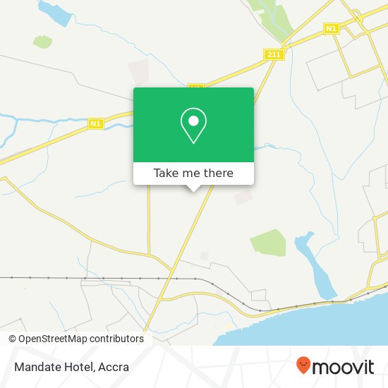 Mandate Hotel map