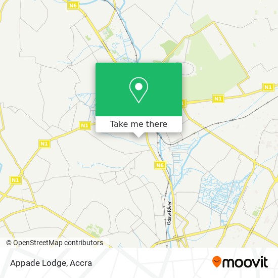Appade Lodge map