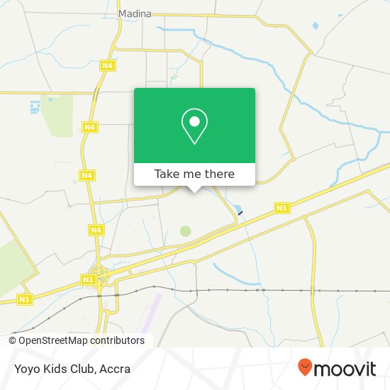 Yoyo Kids Club map
