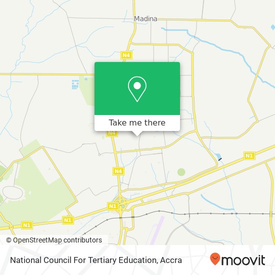 National Council For Tertiary Education map