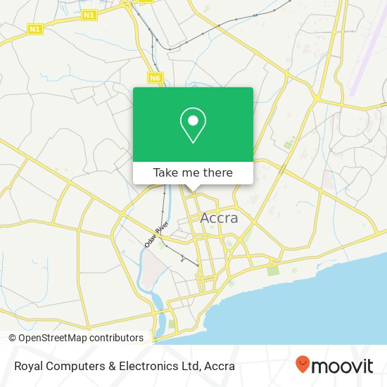 Royal Computers & Electronics Ltd map
