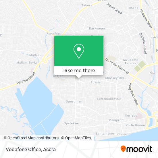 Vodafone Office map