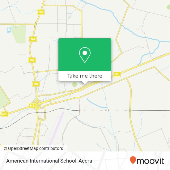 American International School map