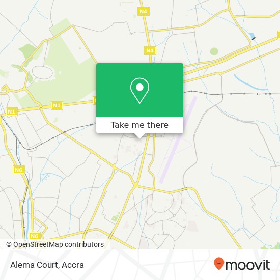 Alema Court map