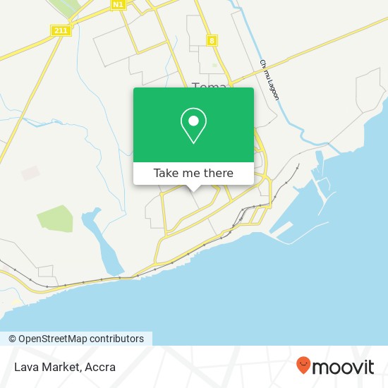 Lava Market map