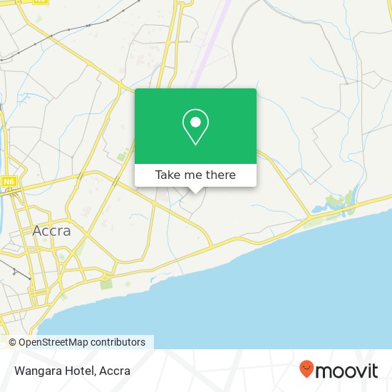 Wangara Hotel map