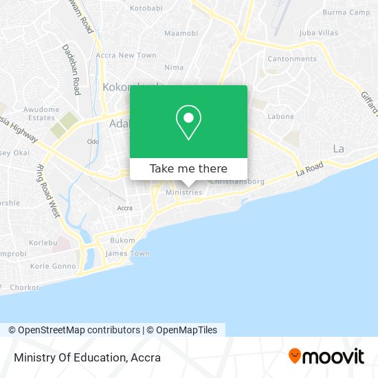 Ministry Of Education map