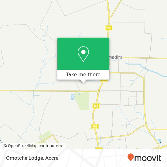 Omotche Lodge map