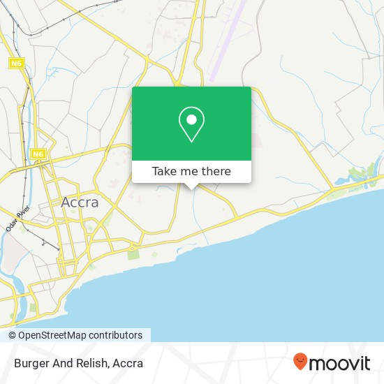 Burger And Relish map