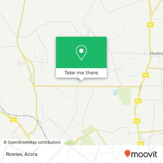 Rowies map