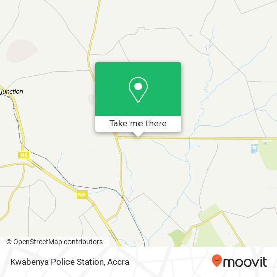 Kwabenya Police Station map