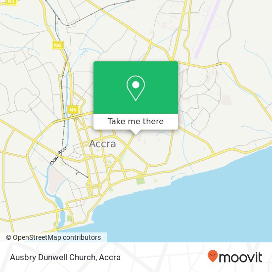 Ausbry Dunwell Church map
