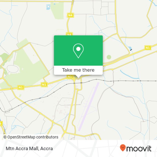 Mtn Accra Mall map