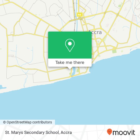 St. Marys Secondary School map