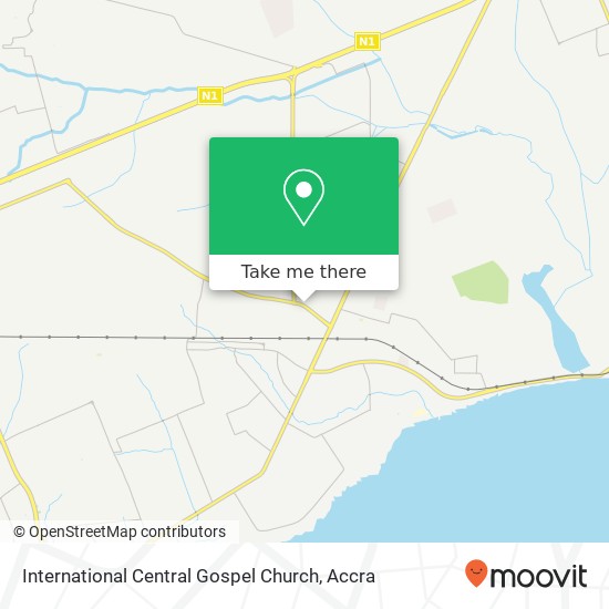 International Central Gospel Church map