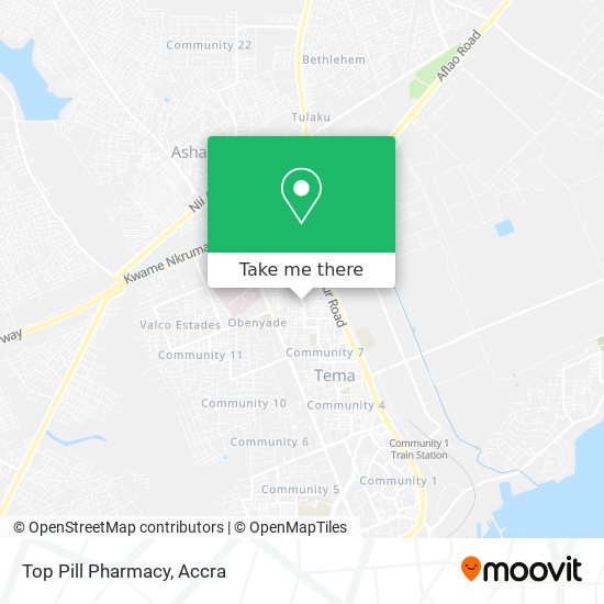 Top Pill Pharmacy map