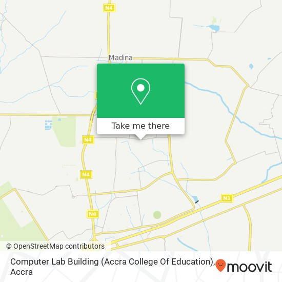 Computer Lab Building (Accra College Of Education) map