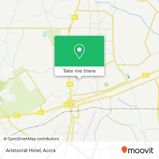Aristocrat Hotel map