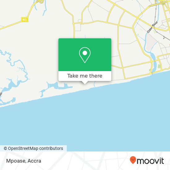 Mpoase map