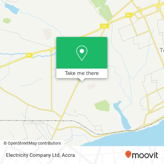 Electricity Company Ltd map