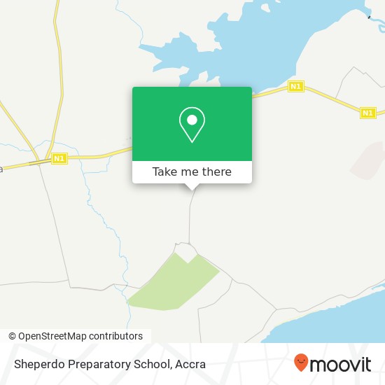 Sheperdo Preparatory School map