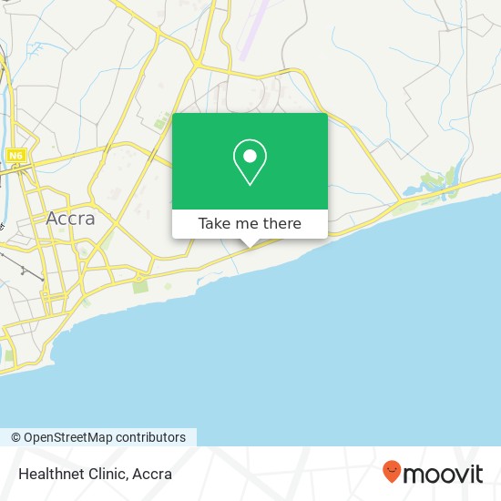 Healthnet Clinic map