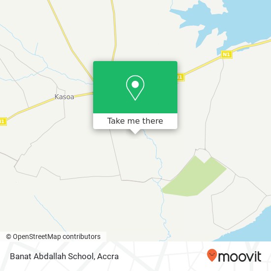 Banat Abdallah School map