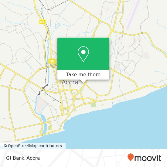 Gt Bank map