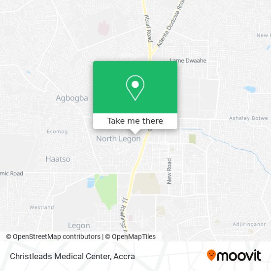 Christleads Medical Center map