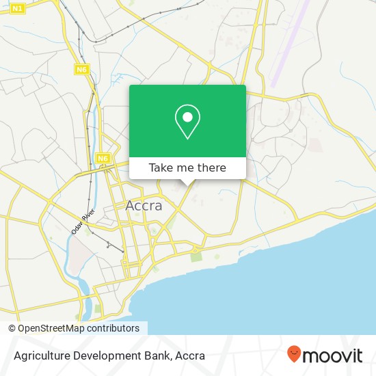 Agriculture Development Bank map