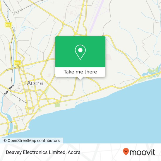 Deavey Electronics Limited map