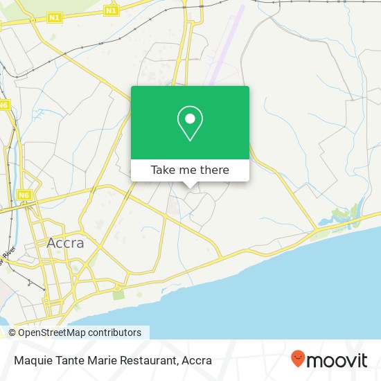 Maquie Tante Marie Restaurant map