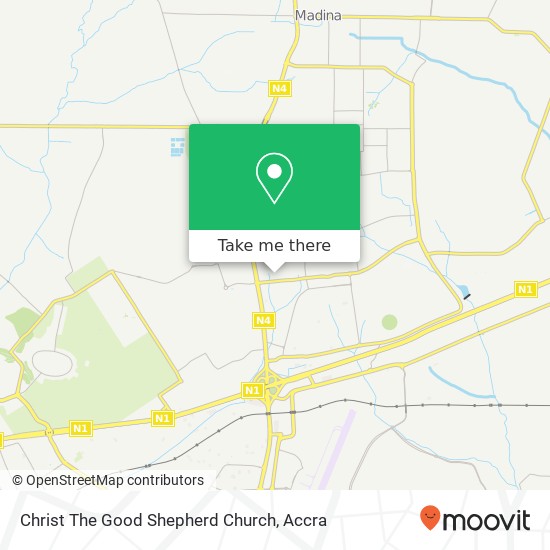 Christ The Good Shepherd Church map