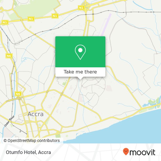 Otumfo Hotel map