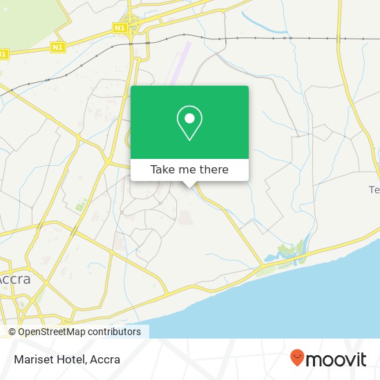 Mariset Hotel map