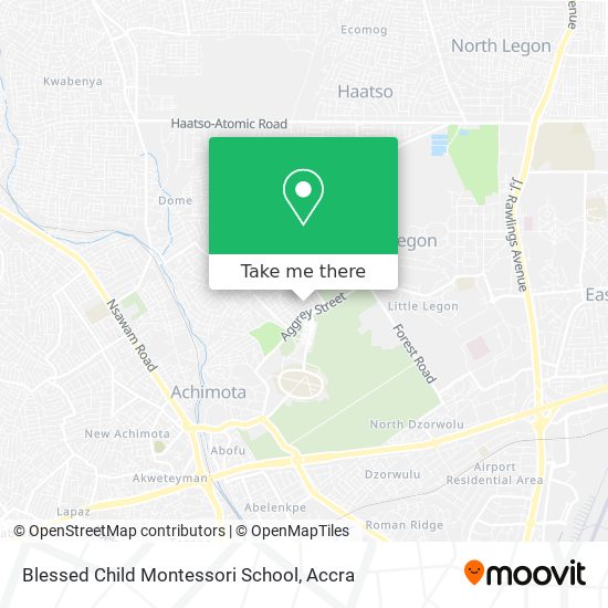 Blessed Child Montessori School map
