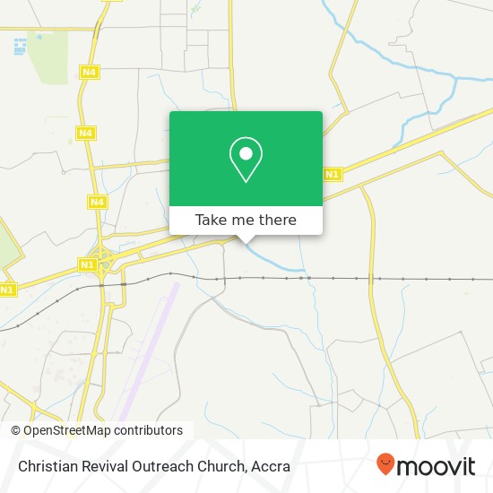 Christian Revival Outreach Church map