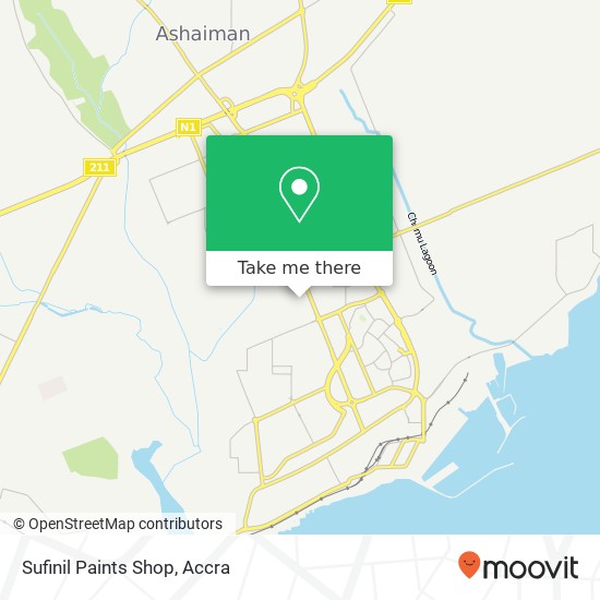 Sufinil Paints Shop map