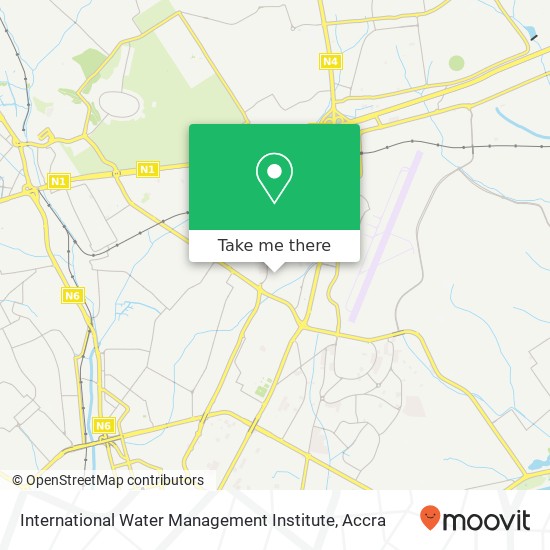 International Water Management Institute map