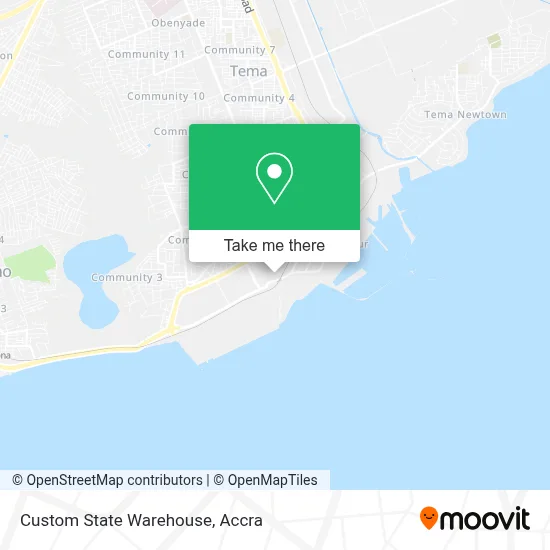Custom State Warehouse map